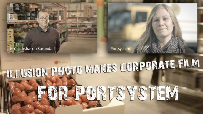 Illusion Photo makes corporate film for Portsystem